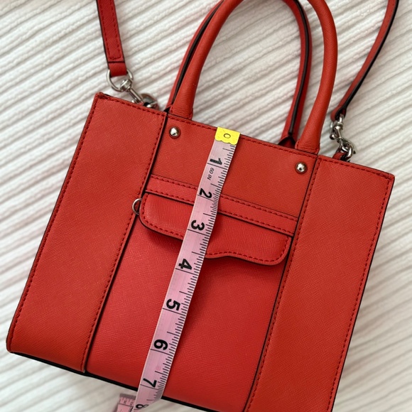 Rebecca Minkoff M.A.B Tote Mini (Orange) - Picture 7 of 8